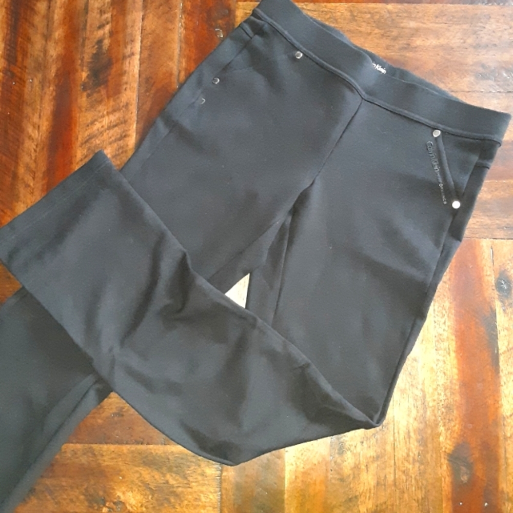 Calvin Kline Performance Pants Black Sz Small
